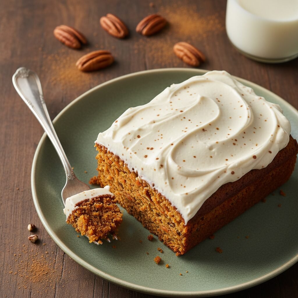 The Ultimate Moist Carrot Sheet Cake With Brown Butter Cream Cheese Frosting