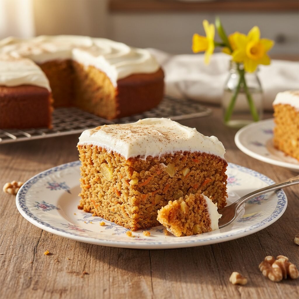 The Best Moist Carrot Sheet Cake With Pineapple and Cream Cheese Frosting