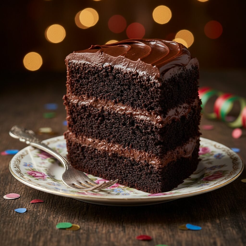 The Ultimate Moist Chocolate Birthday Cake With Buttermilk