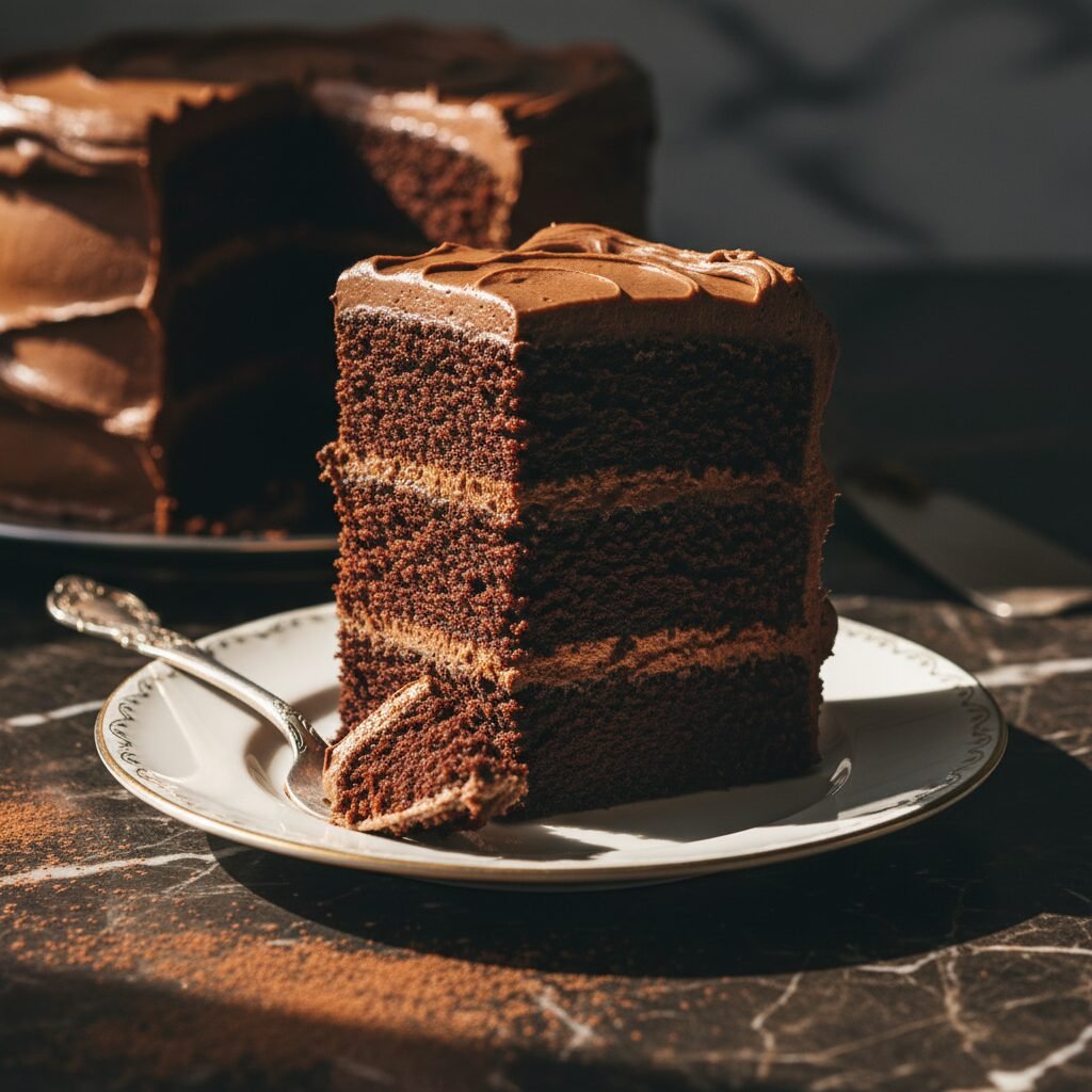 The Ultimate Moist Chocolate Birthday Cake With Rich Chocolate Buttercream