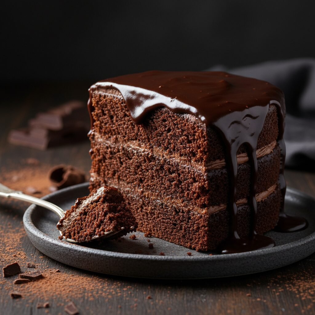The Ultimate Moist Chocolate Fudge Cake With Buttermilk