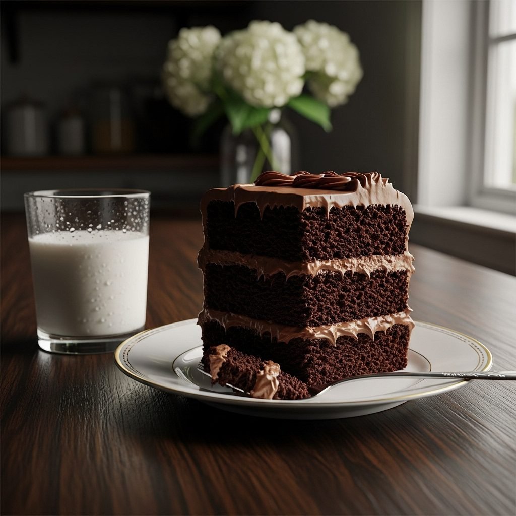 The Ultimate Moist Chocolate Layer Cake with Fudgy Buttercream