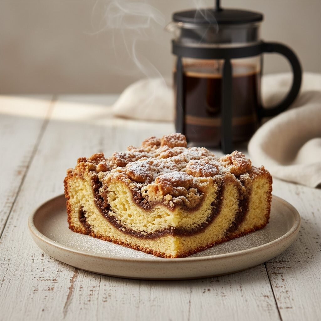 The Ultimate Moist Coffee Cake With Crumb Topping For Brunch