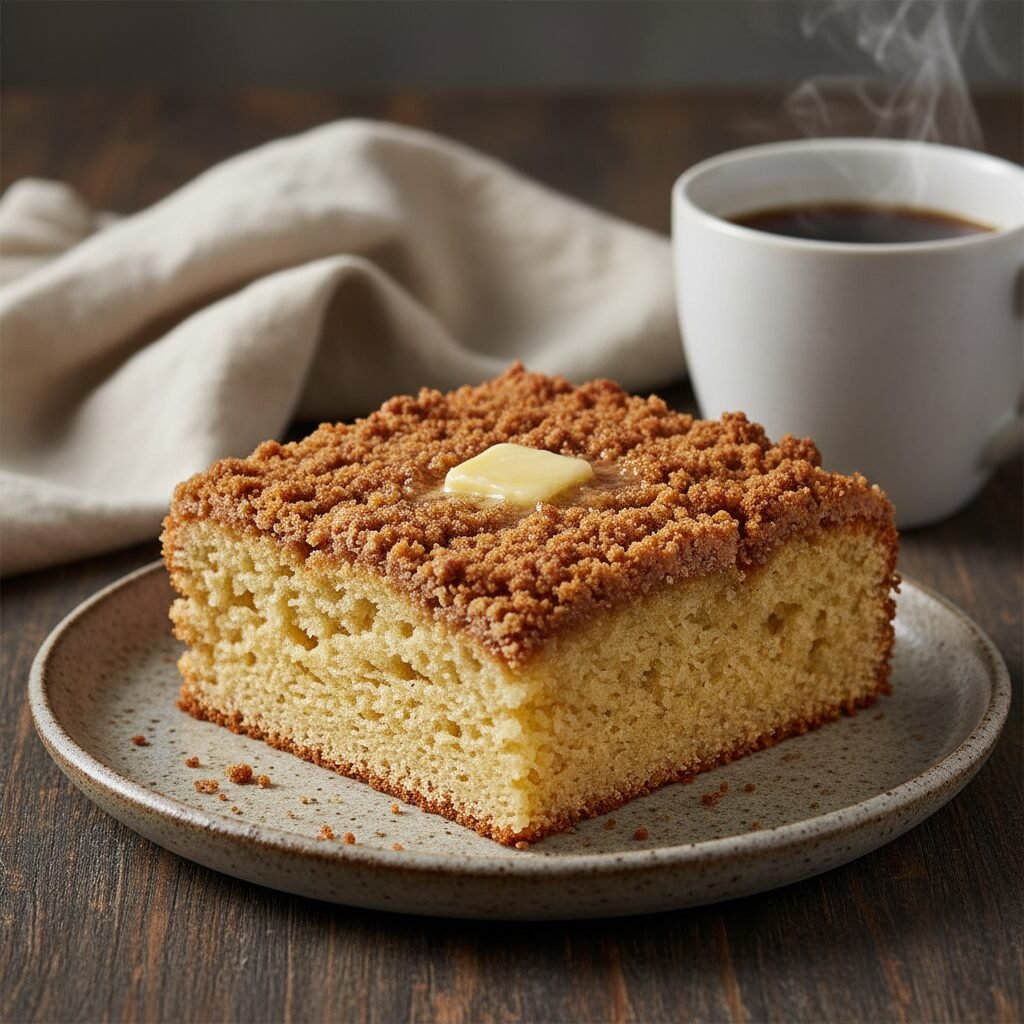 The Ultimate Moist Coffee Cake With Crumb Topping Recipe