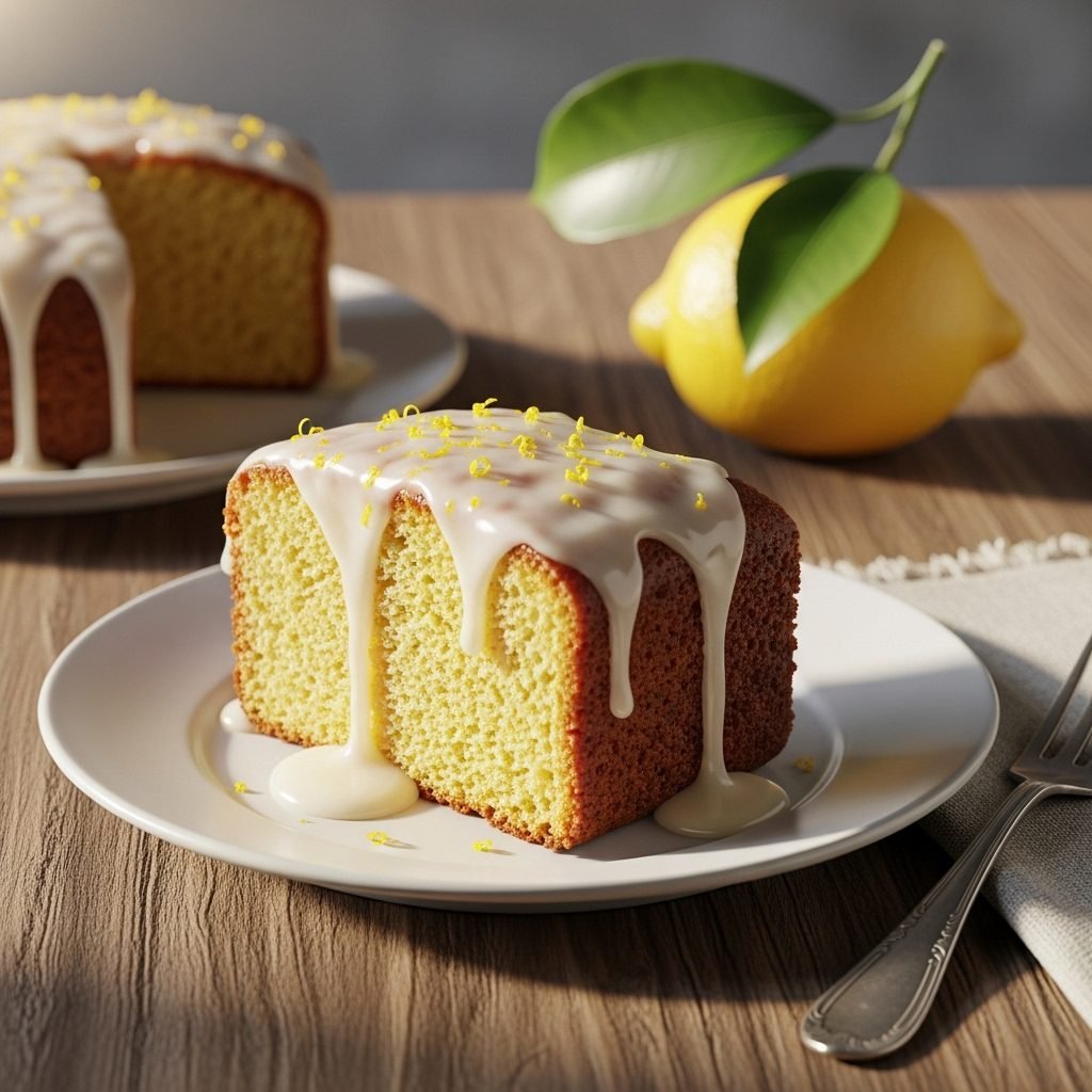 The Ultimate Moist Lemon Cake With Zesty Citrus Glaze