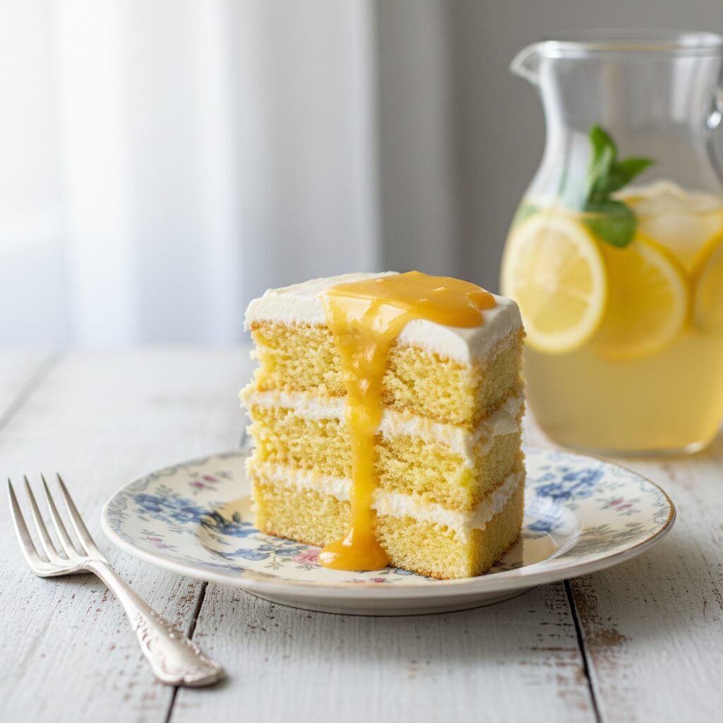 The Ultimate Moist Lemon Layer Cake with Zesty Cream Cheese Frosting