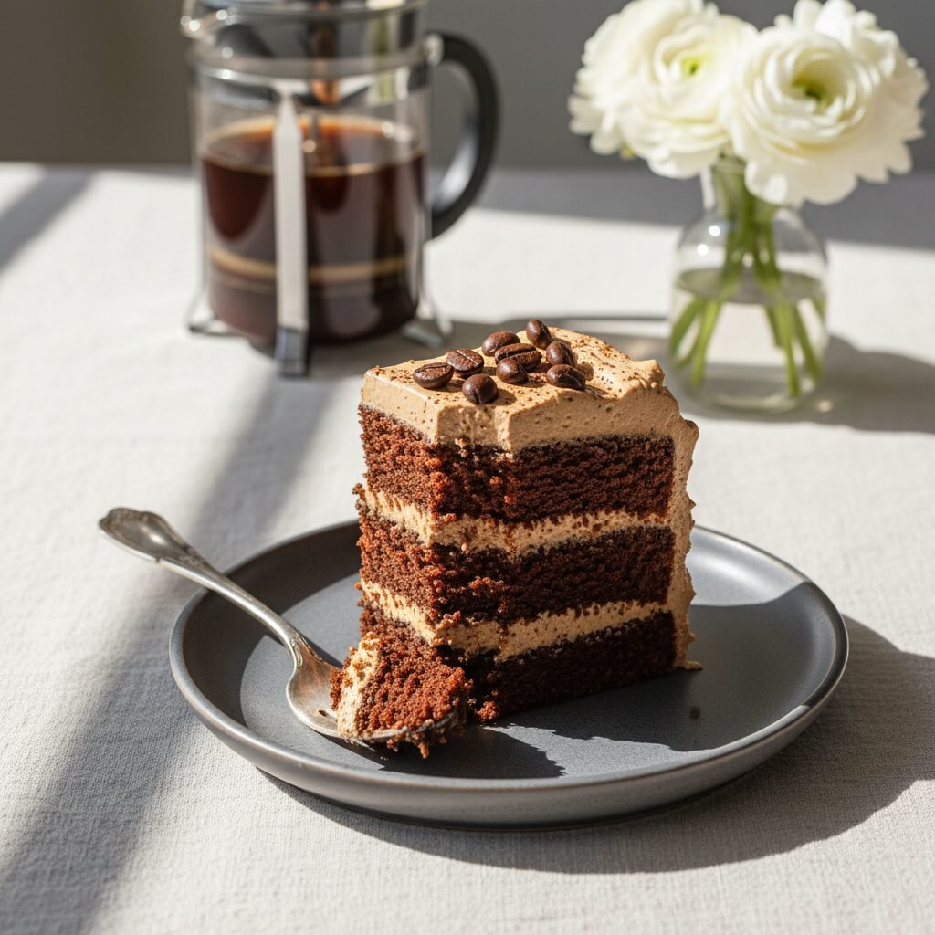 The Ultimate Moist Mocha Layer Cake Recipe for Brunch