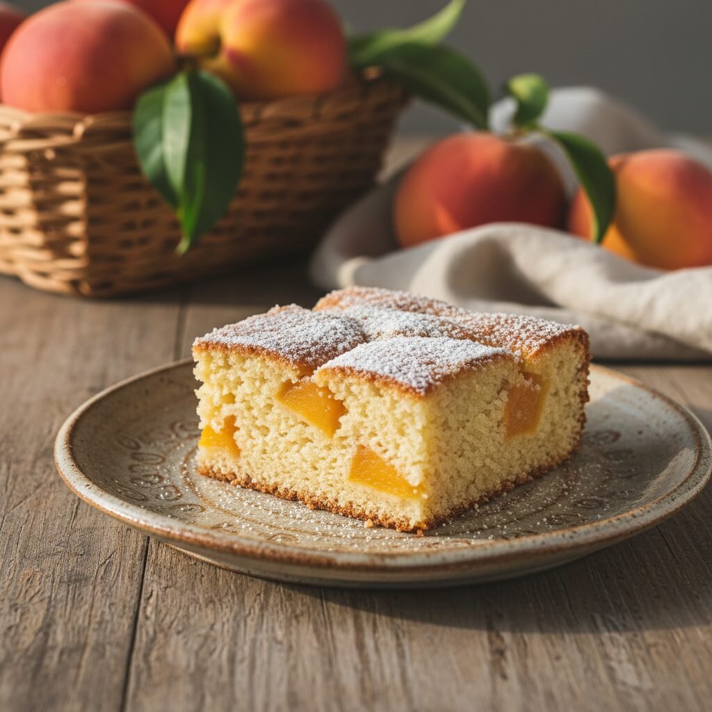 The Ultimate Moist Peach Snack Cake: A Sweet Slice of Summer