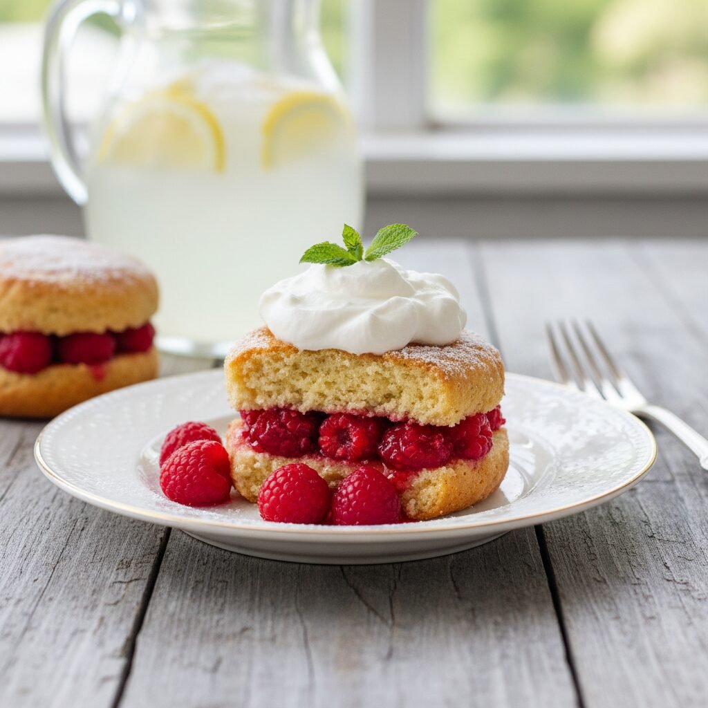 The Ultimate Moist Raspberry Shortcake Recipe