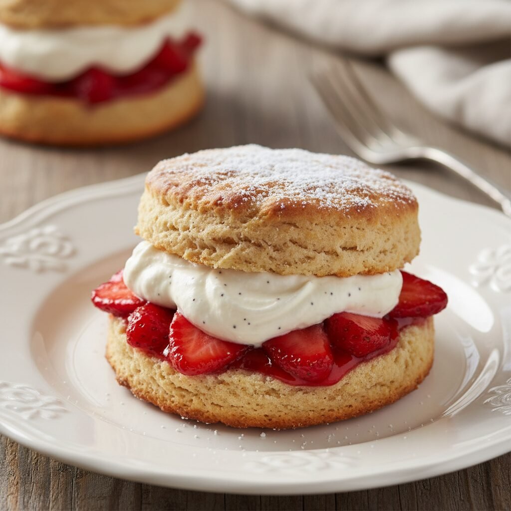 The Ultimate Moist Strawberry Shortcake Recipe